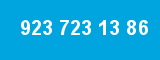 923 723 13 86